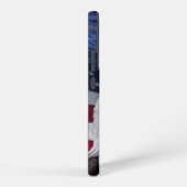 アメリカハゲとアメリカ国旗 SAMSUNG GALAXYケース (右側面)