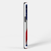 アメリカハゲと国旗 iPhoneケース (右側面)