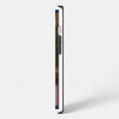 アメリカハゲと国旗 iPhoneケース (左側面)