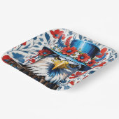 アメリカハゲのフローラ帽子 ペーパープレート (傾斜あり)