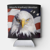 アメリカハゲのワシを冷やす缶 缶クーラー (裏面)