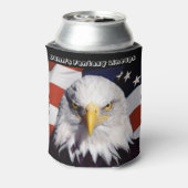 アメリカハゲのワシを冷やす缶 缶クーラー (缶裏面)