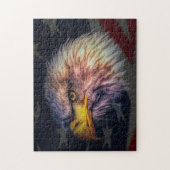 アメリカハゲのワシ ジグソーパズル (縦)