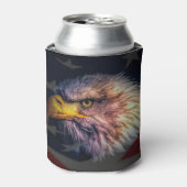 アメリカハゲのワシ 缶クーラー (缶正面)