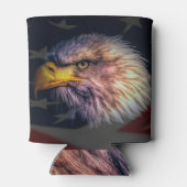 アメリカハゲのワシ 缶クーラー (裏面)