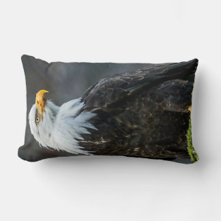 アメリカハゲの動物の自然枕を広く ランバークッション