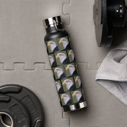 アメリカハゲの頭のパターン ウォーターボトル (ジム)