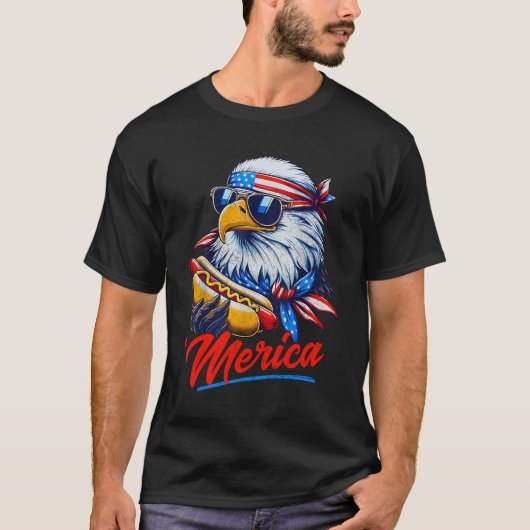 アメリカハゲワシ Tシャツ (正面)