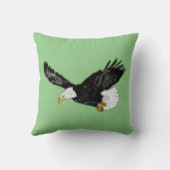 アメリカハゲ枕 クッション (裏面)