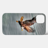 アメリカハゲ飛んでいるワシ海 Case-Mate iPhoneケース (裏面 (横))