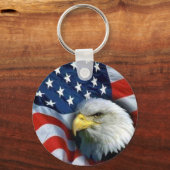 アメリカハゲ キーホルダー (正面)