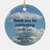 アメリカハゲ セラミックオーナメント (裏面)