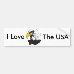 アメリカハゲ バンパーステッカー
