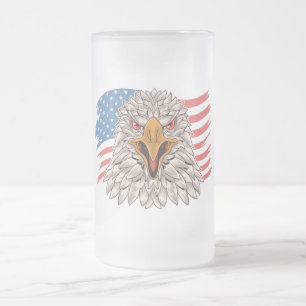 アメリカハゲ フロストグラスビールジョッキ