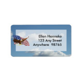 アメリカハゲ ラベル (正面)