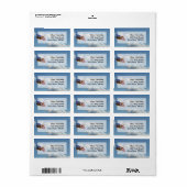 アメリカハゲ ラベル (フルシート)