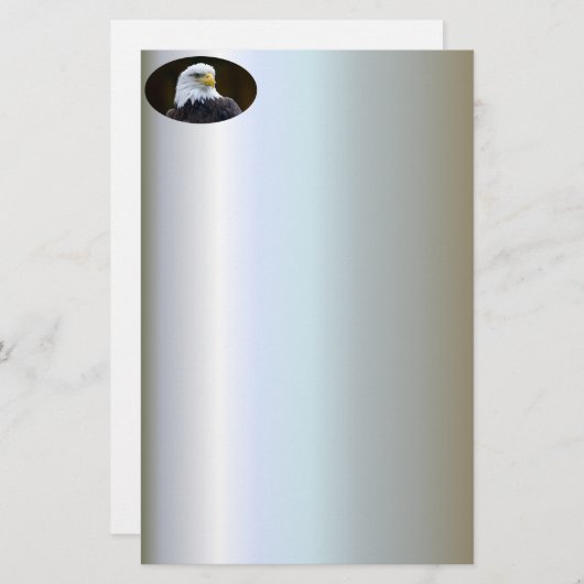 アメリカハゲ 便箋 (正面/裏面)