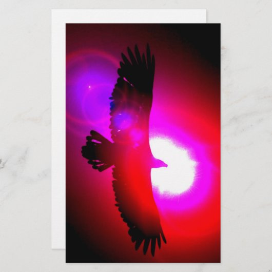 アメリカハゲ 便箋 (正面/裏面)