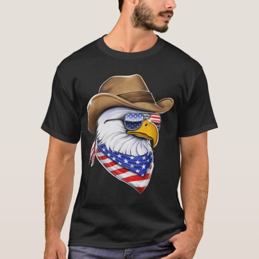 アメリカハゲ Tシャツ (正面)
