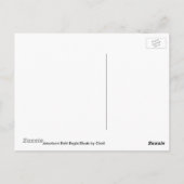 アメリカハゲIVはがき ポストカード (裏面)