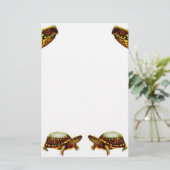 アメリカハコガメの文房具 便箋 (スタンド正面)