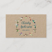 アメリカハチドリ  名刺 (正面)