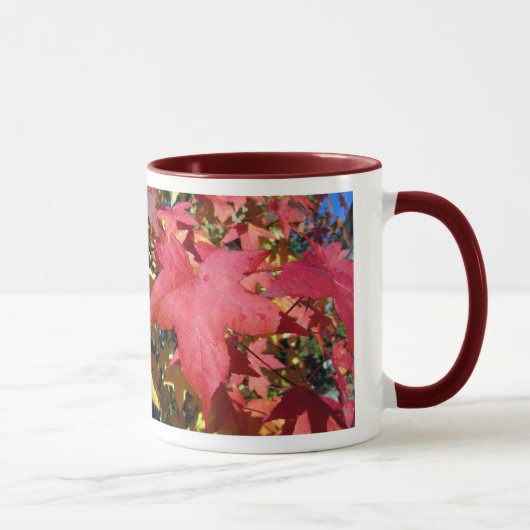 アメリカハナノキの紅葉 マグカップ (右)