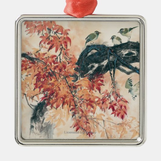 アメリカハナノキ メタルオーナメント (正面)