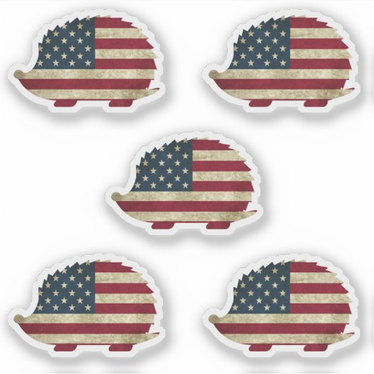 アメリカハリネズミ シール (正面)