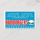 アメリカハンバーガー(chitChat) ロイヤリティカード (裏面)