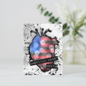 アメリカハート月 ポストカード (スタンド正面)