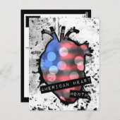 アメリカハート月 ポストカード (正面/裏面)