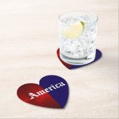 アメリカハート ペーパーコースター (インサイチュ)