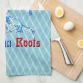 アメリカバイエルルーツティータオル キッチンタオル (四つ折り)