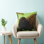 アメリカバイソン抽象芸術印象派 クッション (椅子)