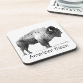 アメリカバイソン コースター (左側)