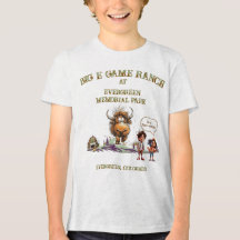 アメリカバイソン バイソン 子供たち 2 Tシャツ