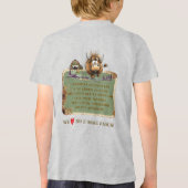アメリカバイソン バイソン 子供たち 2 Tシャツ (裏面)