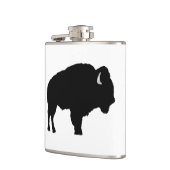 アメリカバイソン フラスク (左)