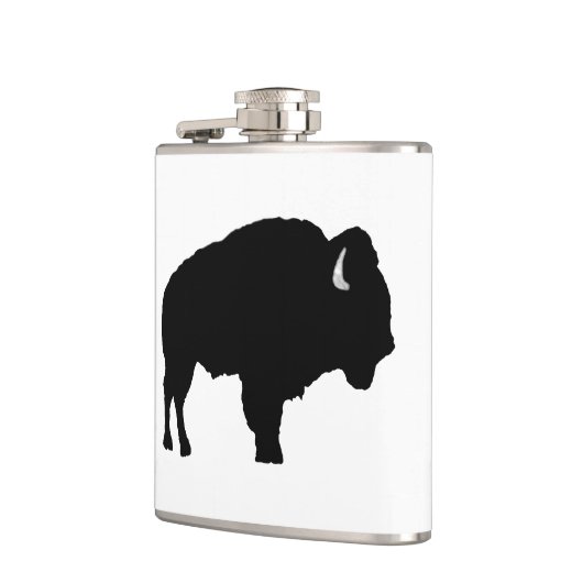 アメリカバイソン フラスク (左)