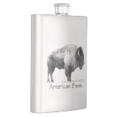 アメリカバイソン フラスク (右)