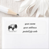 アメリカバイソン ラベル (インサイチュ)