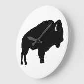 アメリカバイソン ラージ壁時計 (傾斜)