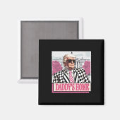 アメリカバックダディーズホームピンクドおもしろいナルドトランプ マグネット (正面/裏面)