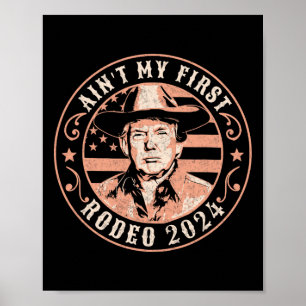 アメリカバックトランプカウボーイロデオ選挙2024 ポスター