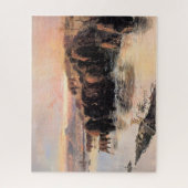 アメリカバッファローの群れ ジグソーパズル (縦)