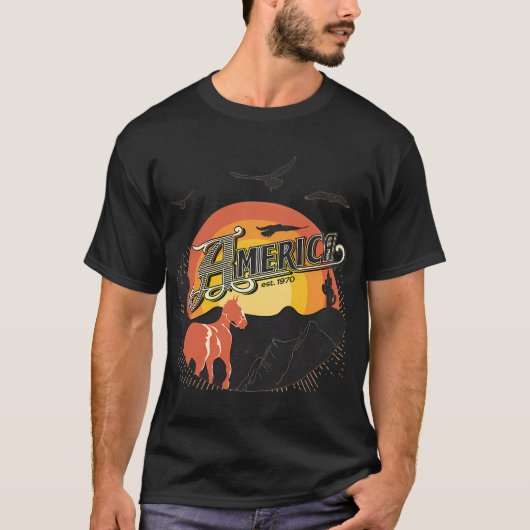 アメリカバンド Tシャツ (正面)