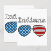 アメリカパイロットグラスインディアナ (正面/裏面)