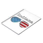 アメリカパイロットグラスインディアナ ノートブック (左側)