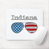 アメリカパイロットグラスインディアナ マウスパッド (マウス)